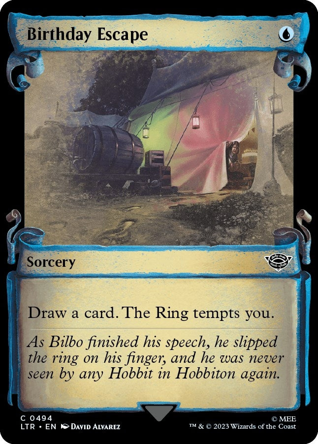 Image for Birthday Escape (Showcase Scrolls) (494) - Magic: The Gathering