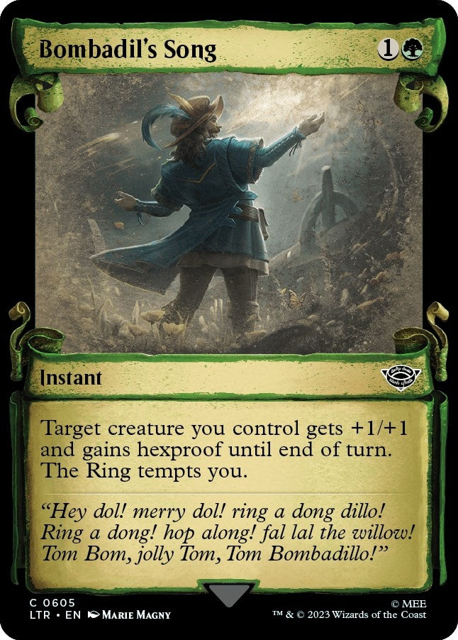 Image for Bombadil's Song (Showcase Scrolls) (605) - Magic: The Gathering