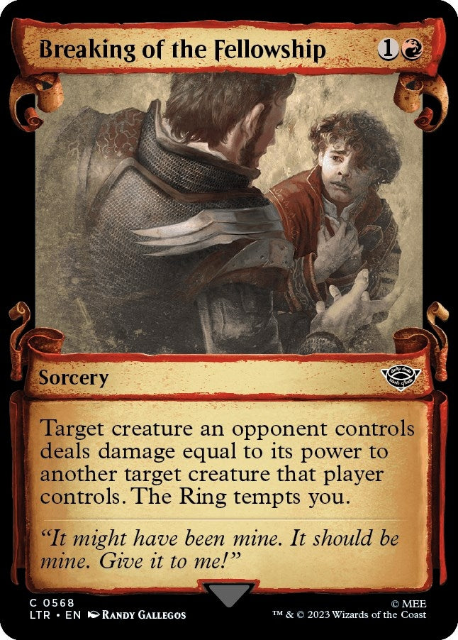 Image for Breaking of the Fellowship (Showcase Scrolls) (568) - Magic: The Gathering