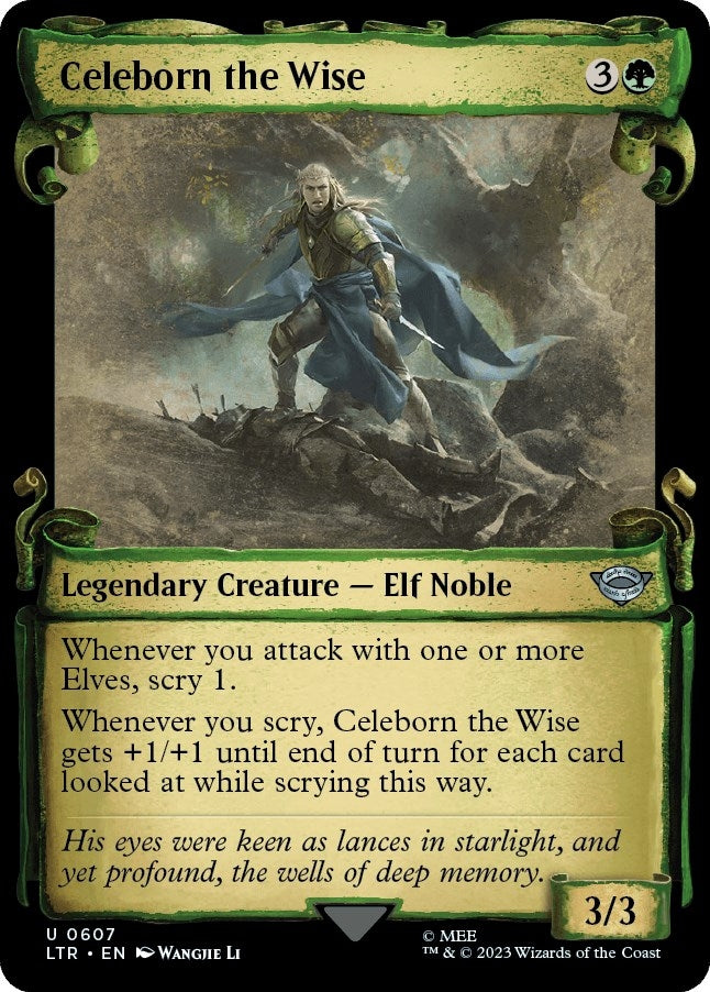 Image for Celeborn the Wise (Showcase Scrolls) (607) - Magic: The Gathering