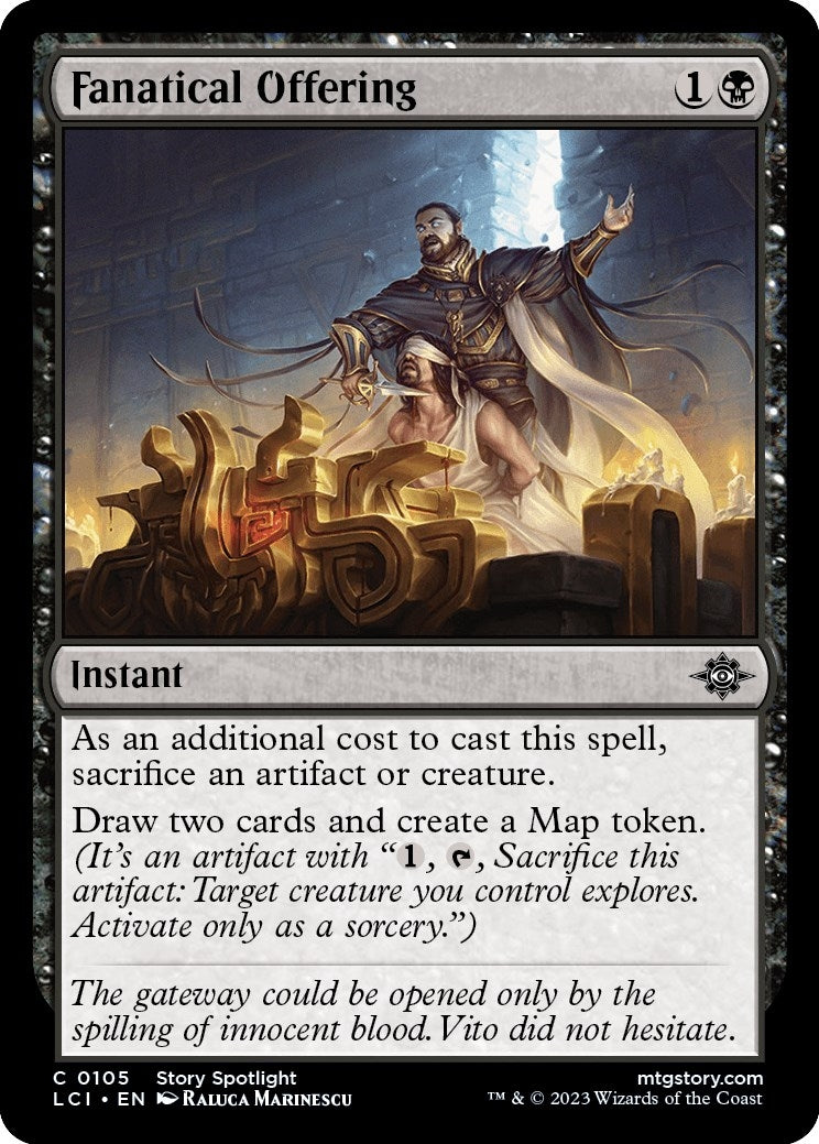 Image for Fanatical Offering (105) - Magic: The Gathering