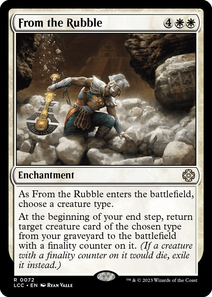 Image for From the Rubble (72) - Magic: The Gathering