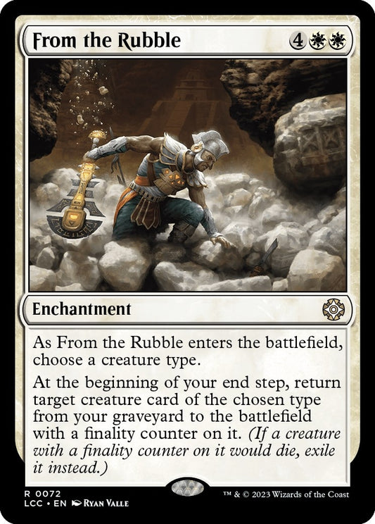 Image for From the Rubble (72) - Magic: The Gathering