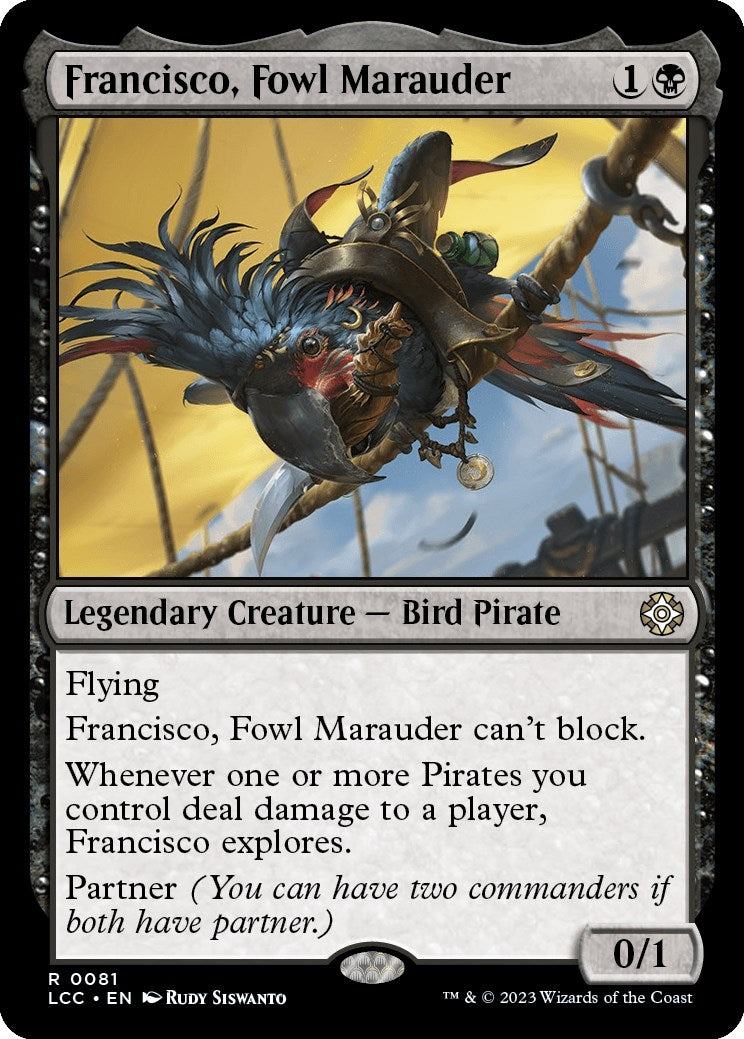 Image for Francisco, Fowl Marauder (81) - Magic: The Gathering