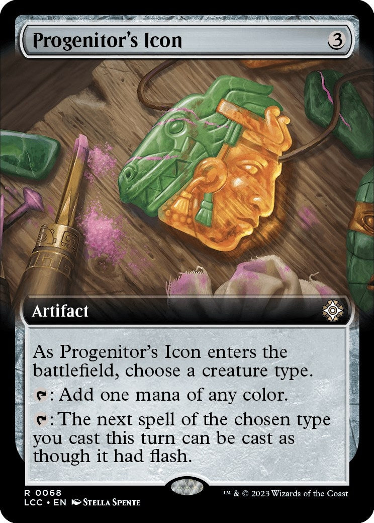 Image for Progenitor's Icon (Extended Art) (68) - Magic: The Gathering
