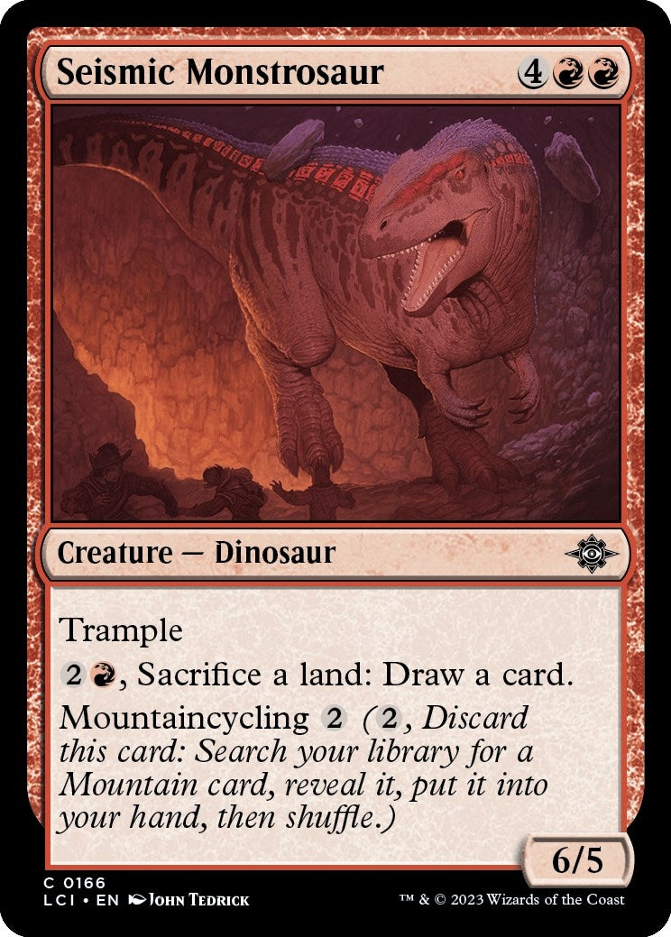 Image for Seismic Monstrosaur (166) - Magic: The Gathering