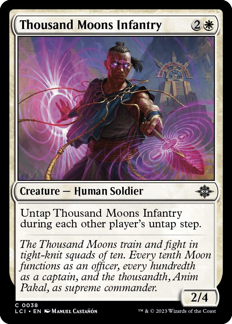 Image for Thousand Moons Infantry (38) - Magic: The Gathering