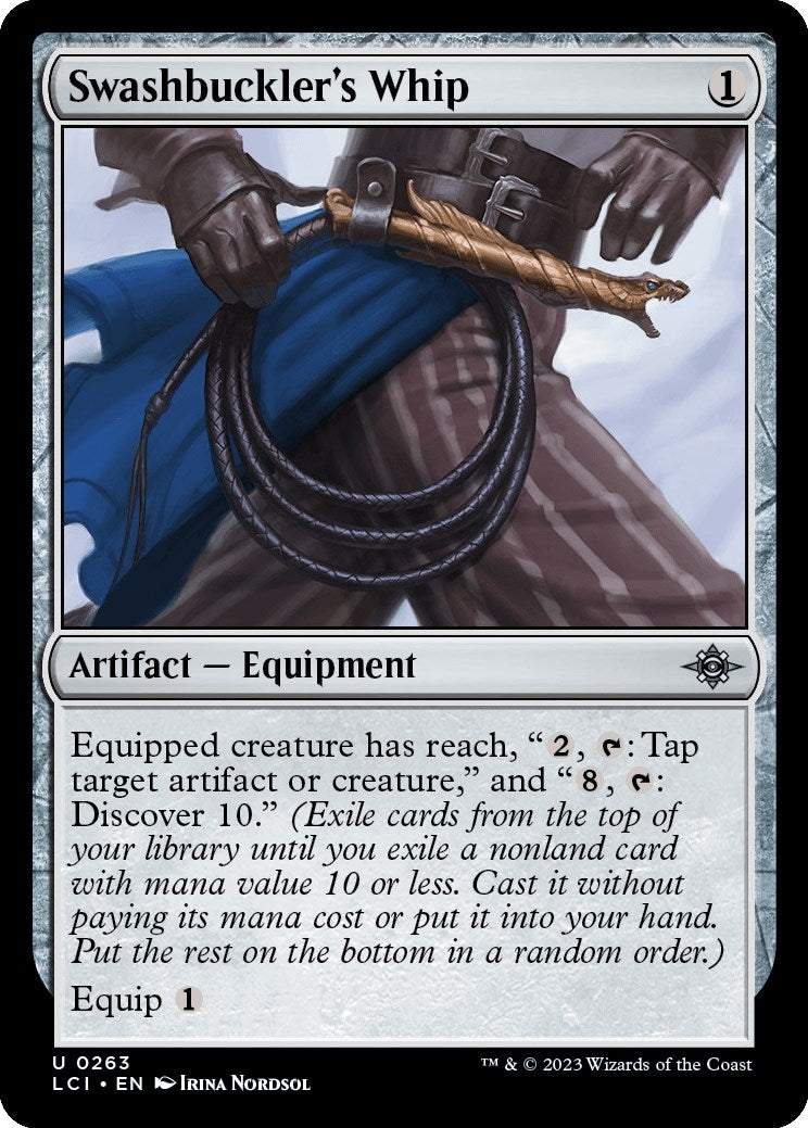 Image for Swashbuckler's Whip (263) - Magic: The Gathering