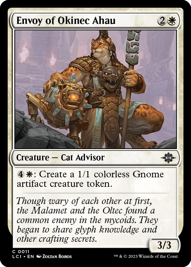 Image for Envoy of Okinec Ahau (11) - Magic: The Gathering