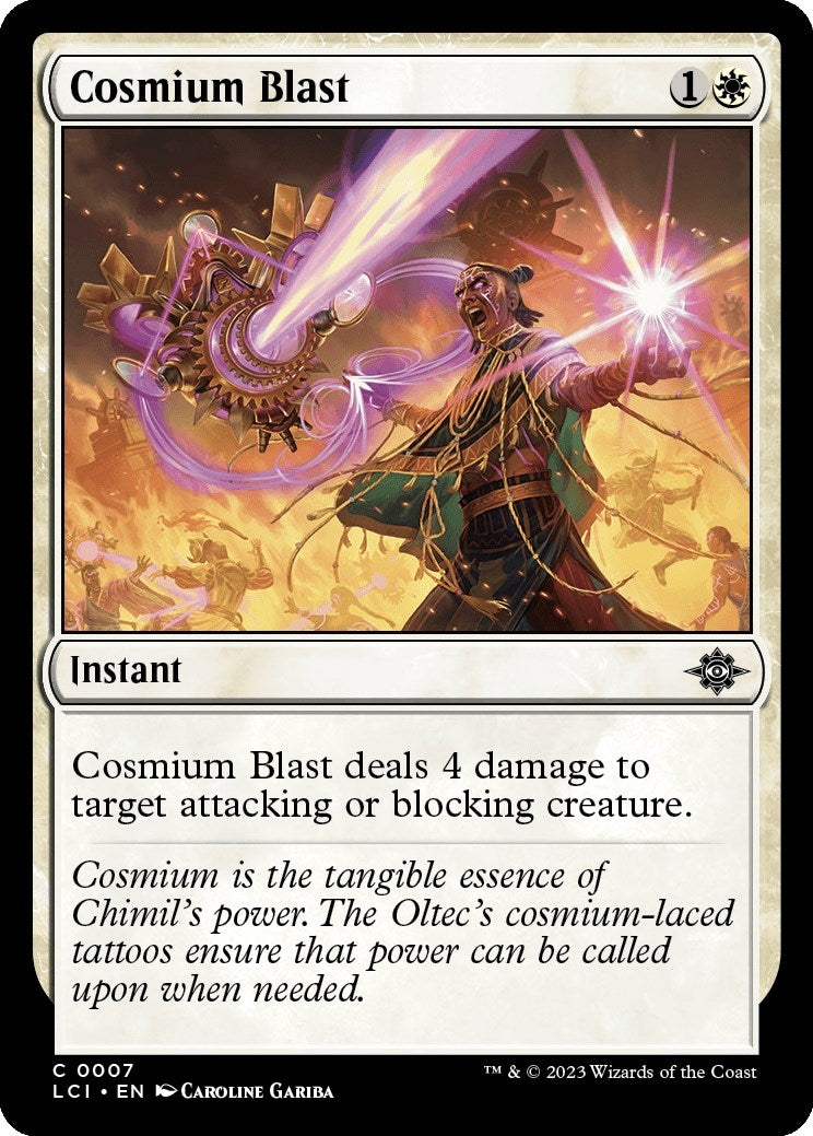 Image for Cosmium Blast (7) - Magic: The Gathering