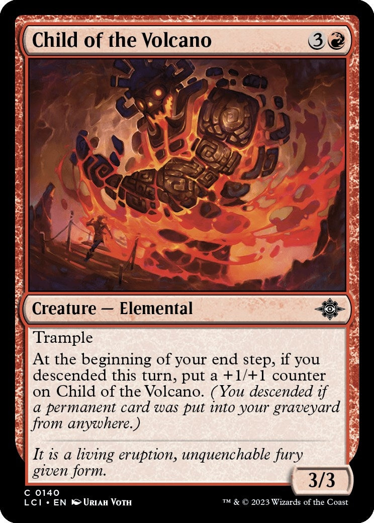 Image for Child of the Volcano (140) - Magic: The Gathering