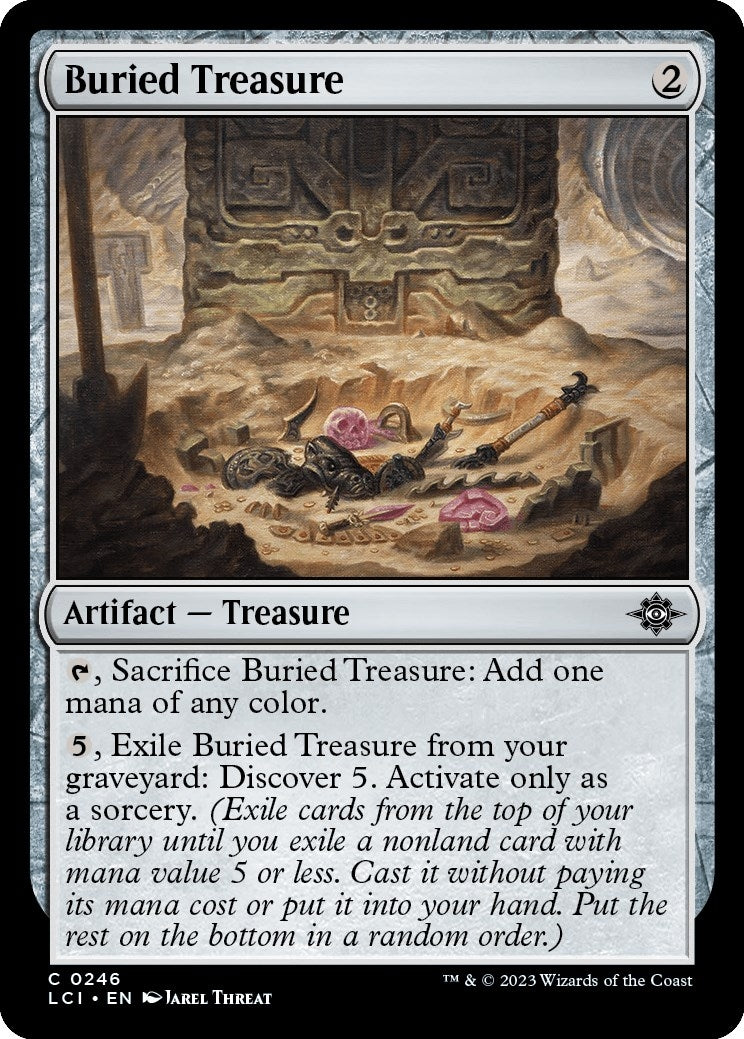 Image for Buried Treasure (246) - Magic: The Gathering