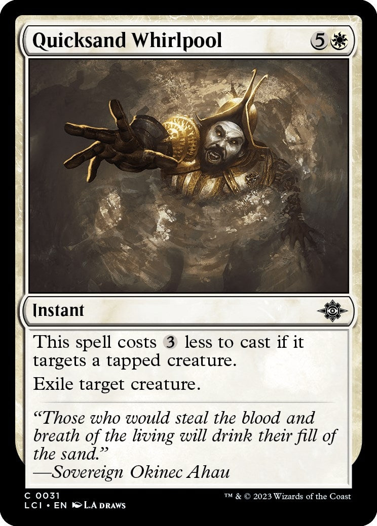 Image for Quicksand Whirlpool (31) - Magic: The Gathering