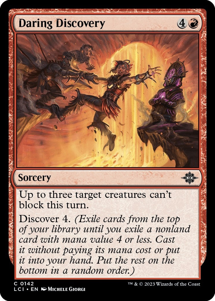 Image for Daring Discovery (142) - Magic: The Gathering