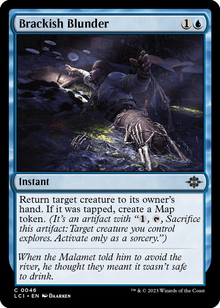 Image for Brackish Blunder (46) - Magic: The Gathering