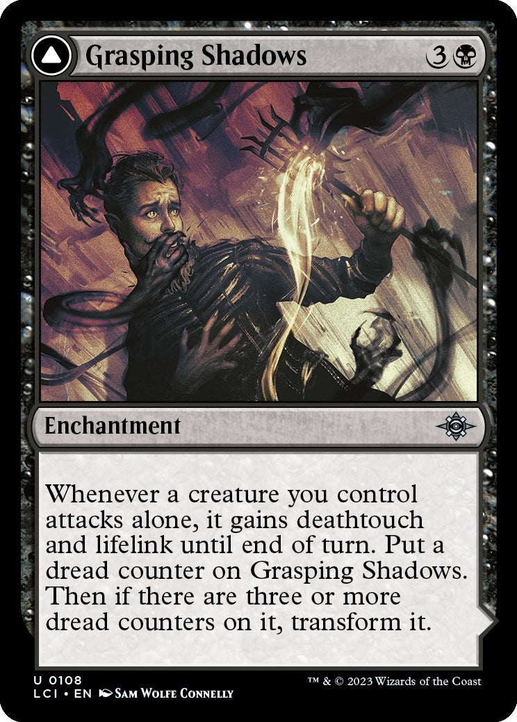 Image for Grasping Shadows (108) - Magic: The Gathering