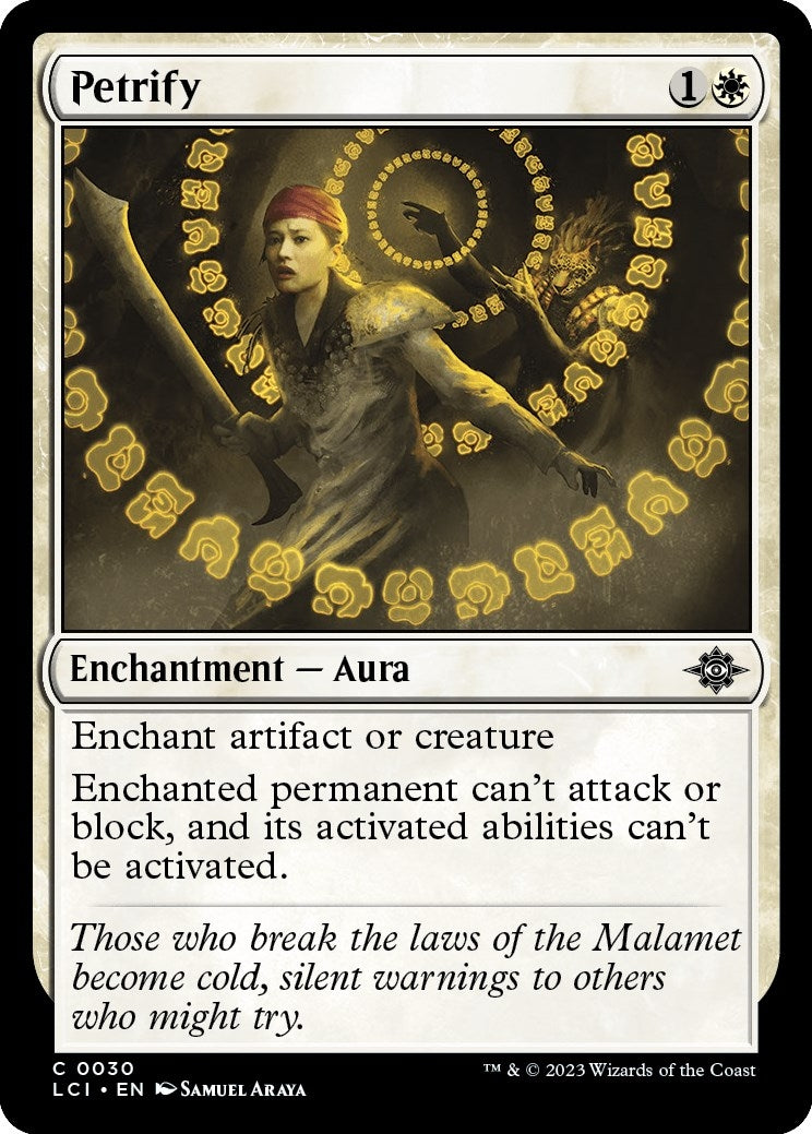 Image for Petrify (30) - Magic: The Gathering