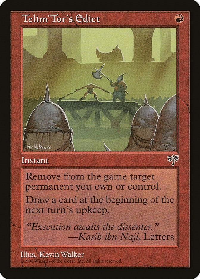 Image for Telim'Tor's Edict - Magic: The Gathering