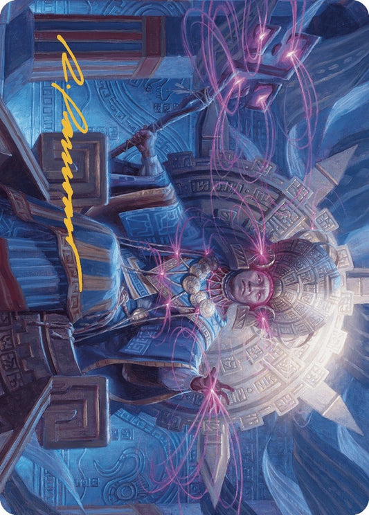 Akal Pakal, First Among Equals Art Card (8/81) (Gold-Stamped Signature) (8)
