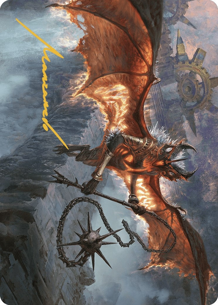 Image for Bloodletter of Aclazotz Art Card (15/81) (Gold-Stamped Signature) (15) - Magic: The Gathering