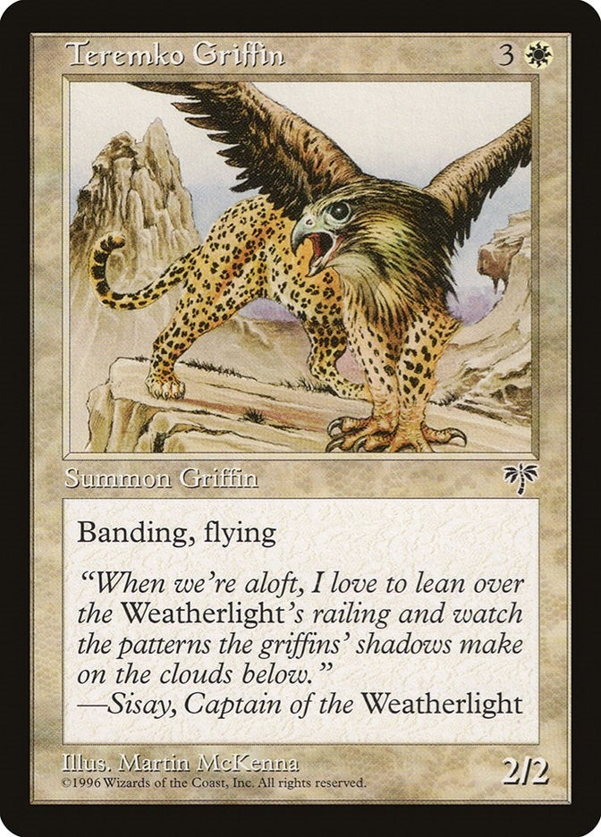 Image for Teremko Griffin - Magic: The Gathering