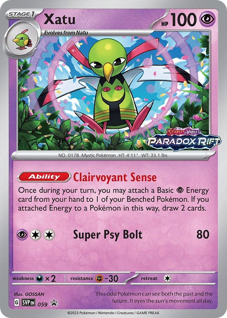 Image for Xatu - 059 (Prerelease) (059) - Pokemon
