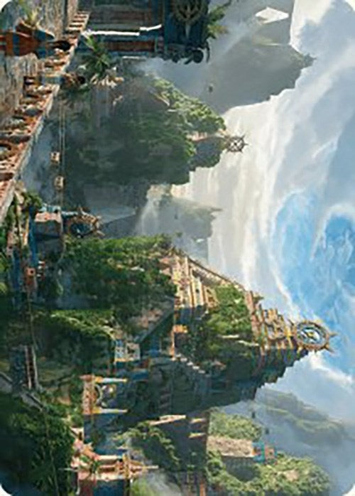 Image for Clifftop Retreat Art Card (81) - Magic: The Gathering