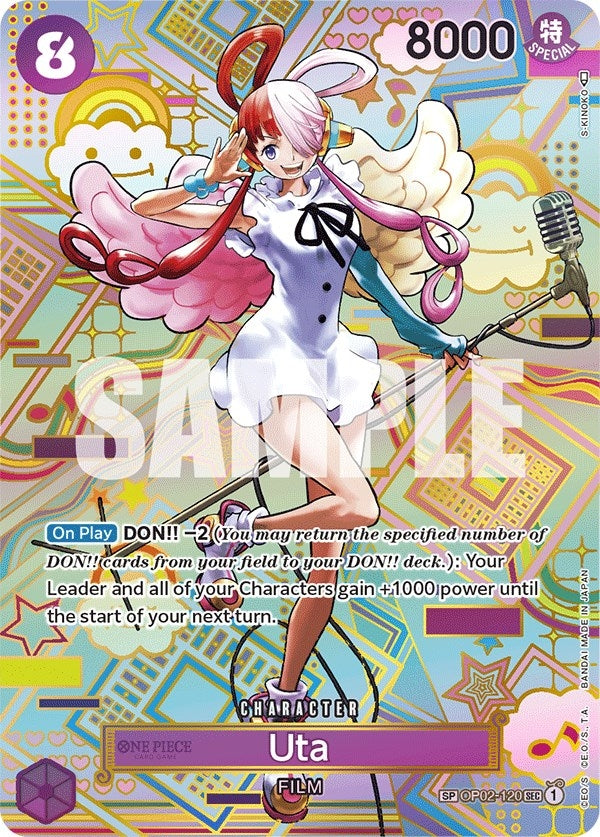 Image for Uta (SP) (OP02-120) - One Piece Card Game