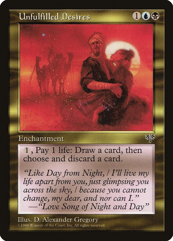 Image for Unfulfilled Desires - Magic: The Gathering