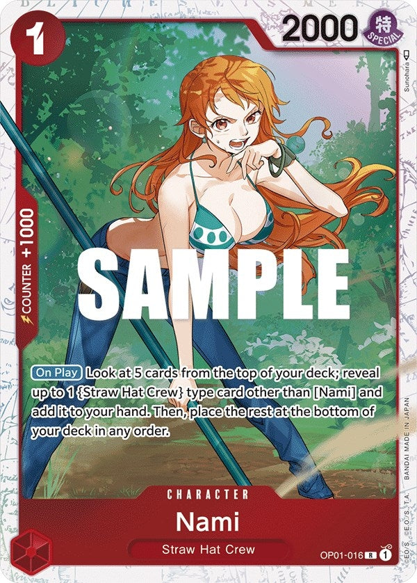 Image for Nami - OP01-016 (Ultra Deck: The Three Captains) (OP01-016) - One Piece Card Game