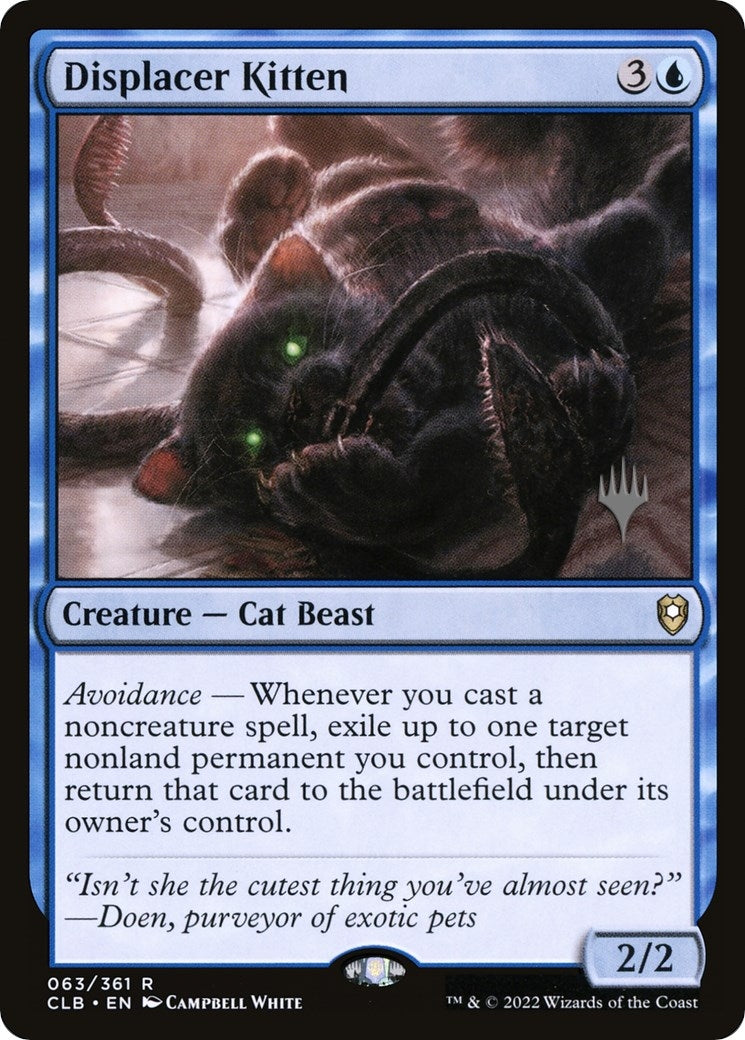 Image for Displacer Kitten (63) - Magic: The Gathering