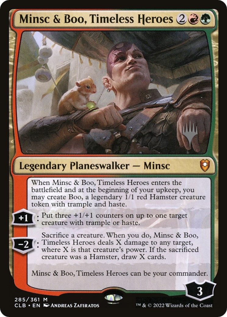 Image for Minsc & Boo, Timeless Heroes (285) - Magic: The Gathering