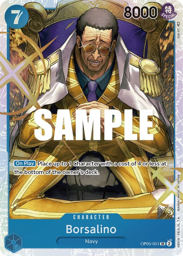 Image for Borsalino (OP05-051) - One Piece Card Game