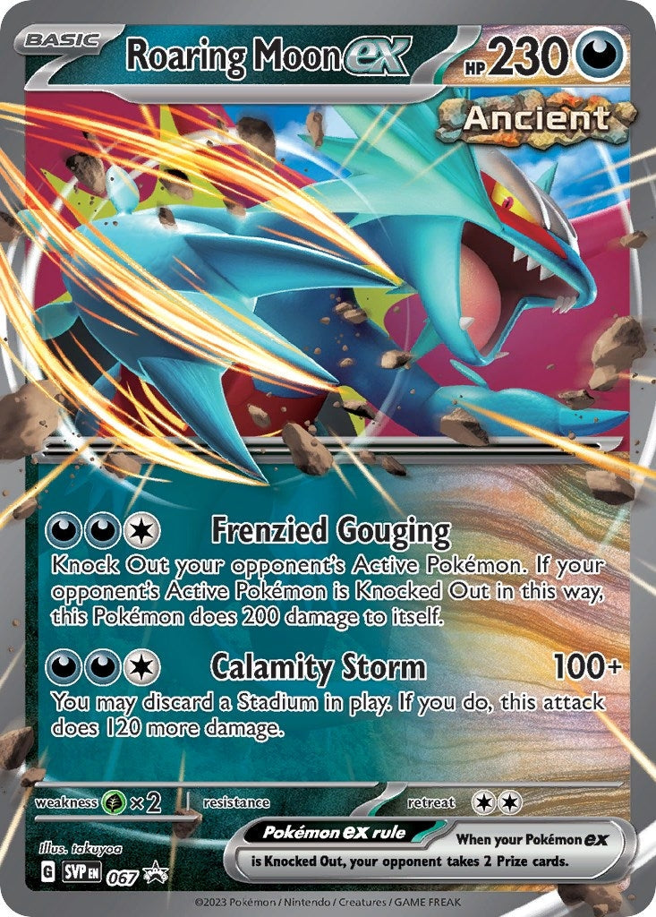 Image for Roaring Moon ex - 067 (067) - Pokemon
