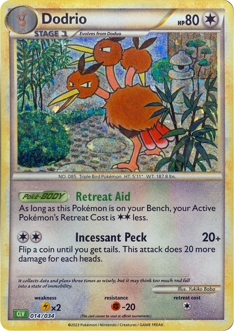 Image for Dodrio (014/034) - Pokemon