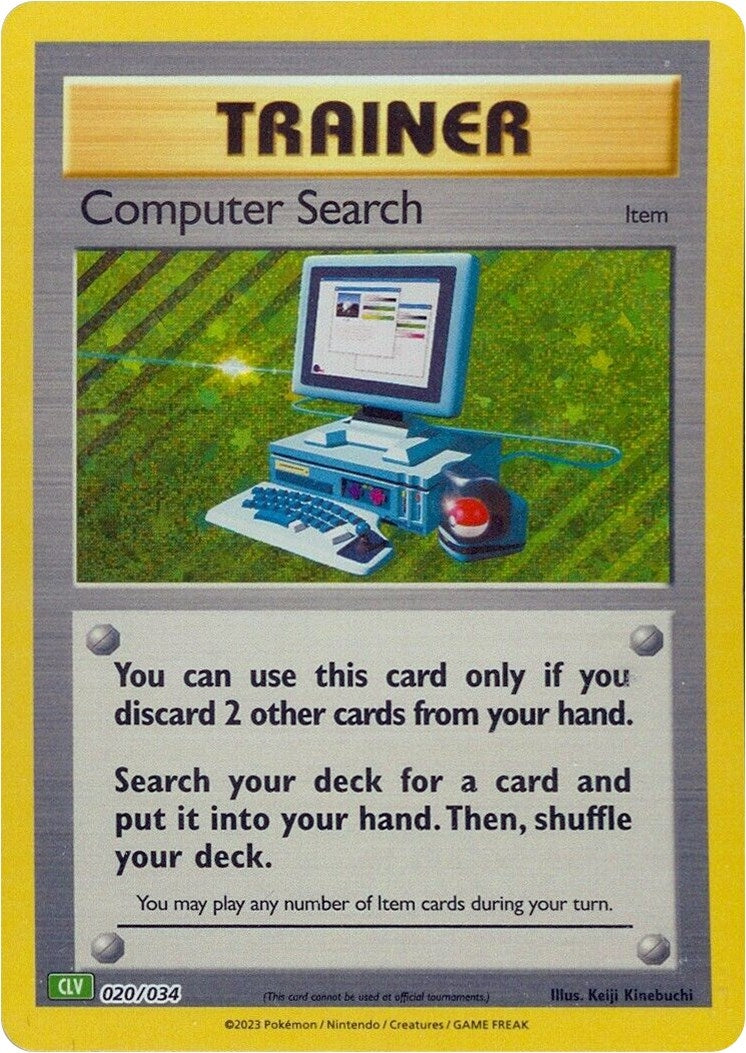 Image for Computer Search (CLV) (020/034) - Pokemon