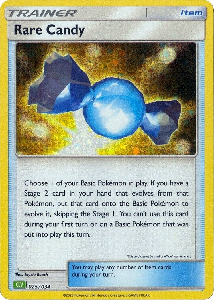 Image for Rare Candy (CLV) (025/034) - Pokemon