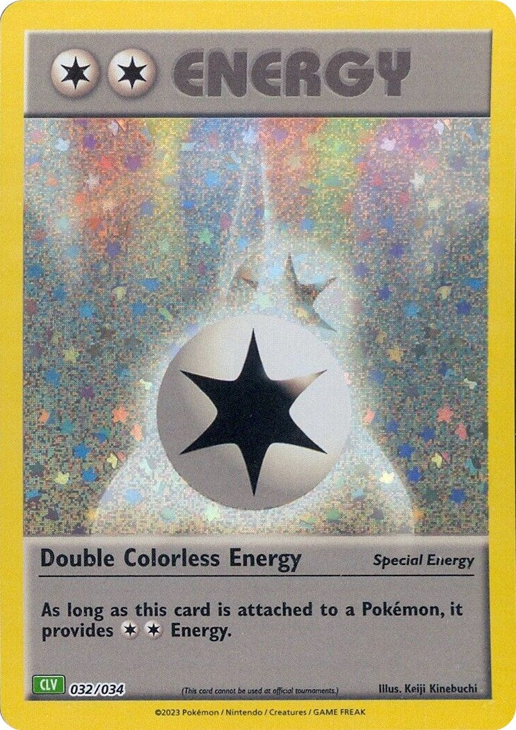 Image for Double Colorless Energy (CLV) (032/034) - Pokemon