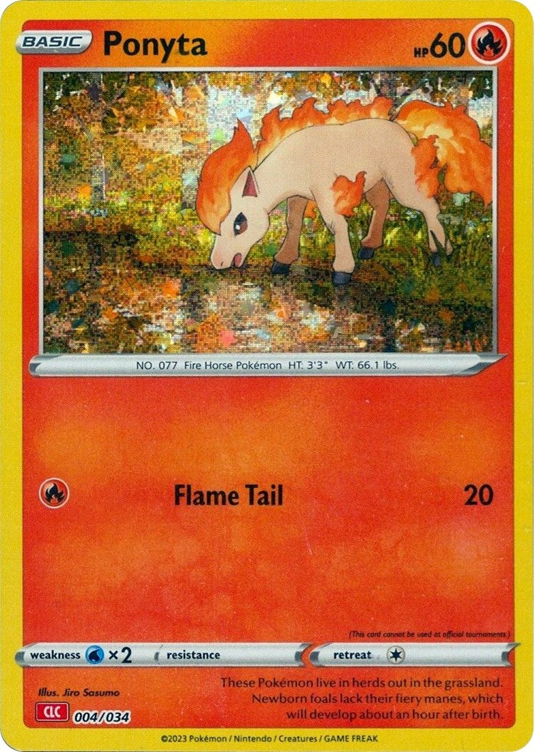 Image for Ponyta (004/034) - Pokemon