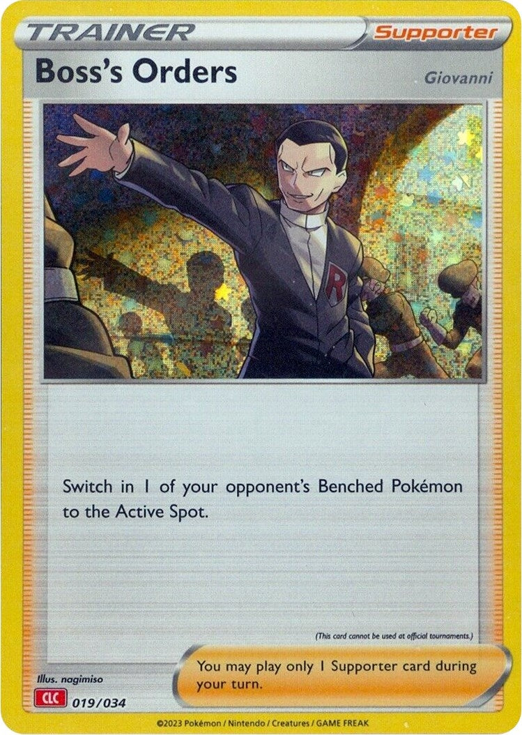 Image for Boss's Orders (CLC) (019/034) - Pokemon
