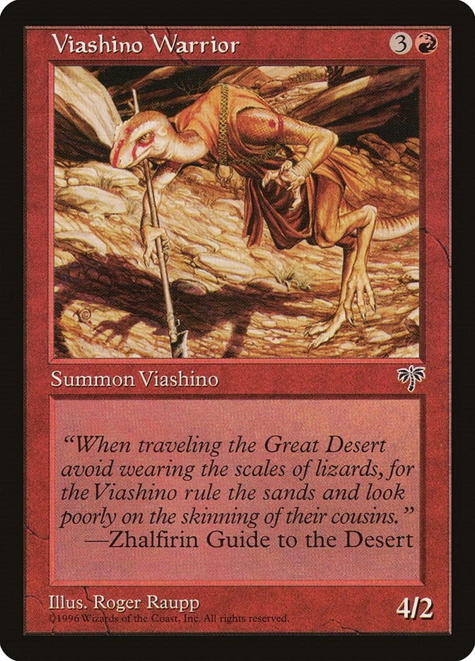 Image for Viashino Warrior - Magic: The Gathering