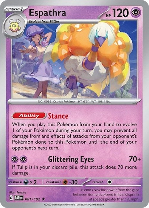 Image for Espathra - 081/182 (Non-Holo) (081/182) - Pokemon