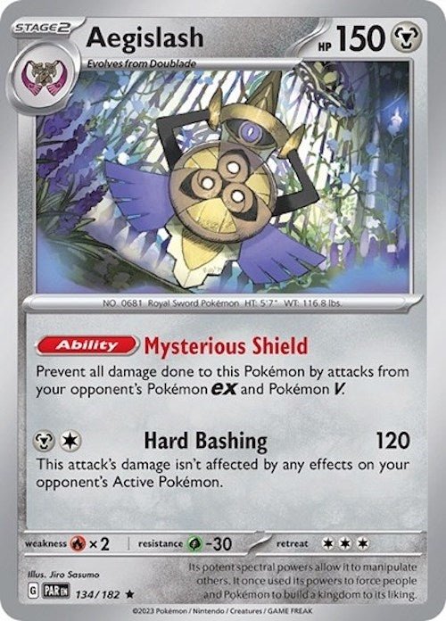 Aegislash - 134/182 (Non-Holo) (134/182)