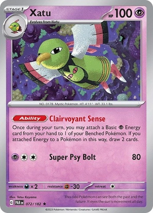 Image for Xatu - 072/182 (Non-Holo) (072/182) - Pokemon