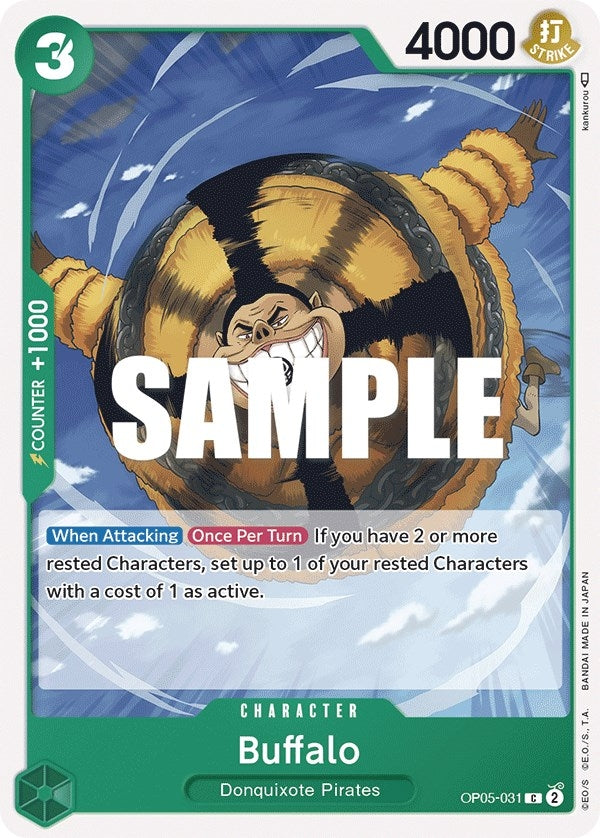 Image for Buffalo (OP05-031) - One Piece Card Game