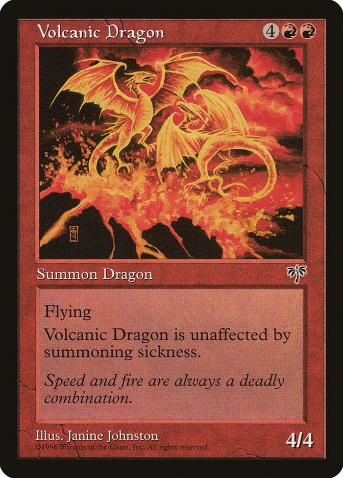 Image for Volcanic Dragon - Magic: The Gathering
