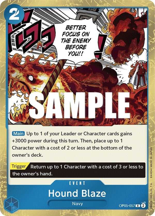 Image for Hound Blaze (OP05-057) - One Piece Card Game