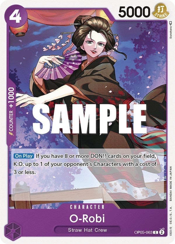 Image for O-Robi (OP05-063) - One Piece Card Game