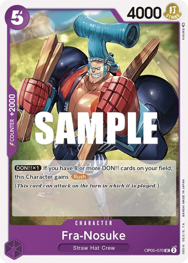 Image for Fra-Nosuke (OP05-070) - One Piece Card Game