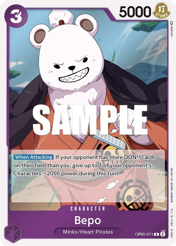 Image for Bepo (OP05-071) - One Piece Card Game